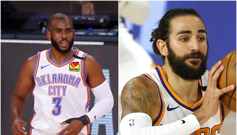 Chrisas Paulas iškeistas į Ricky Rubio.