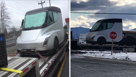 &bdquo;Tesla Semi&ldquo; bandymai