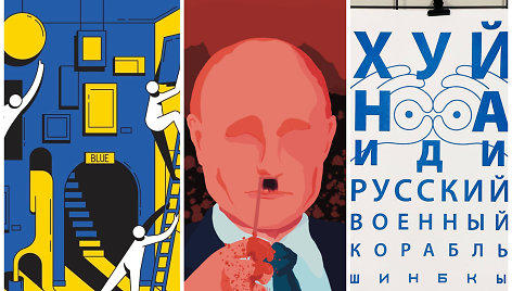 Menininkų iniciatyva: kviečia įsigyti iliustracijas ir taip paremti Ukrainą