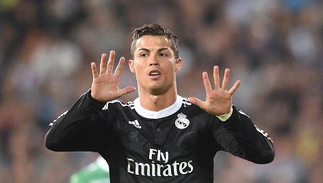 Madrido „Real“ ir Cristiano Ronaldo UEFA čempionų lygos mače