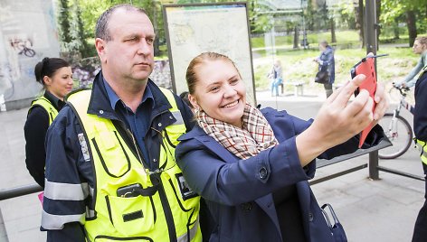 Prie „Užkalbink!“ dienos prisijungė viešojo transporto kontrolieriai