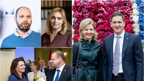 Nuo D.Kreivio ir S.Skvernelio žmonų iki prezidento žmonos sesers: paskyrimai, viešojoje erdvėje sukėlę klaustukų