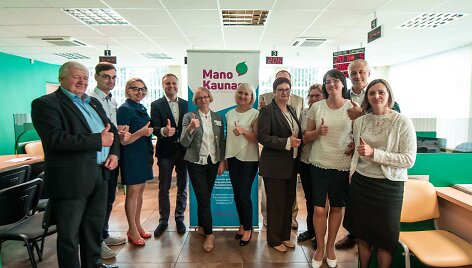 Pristatytas vieningas kauniečių aptarnavimo centras &bdquo;Mano Kaunas&ldquo;