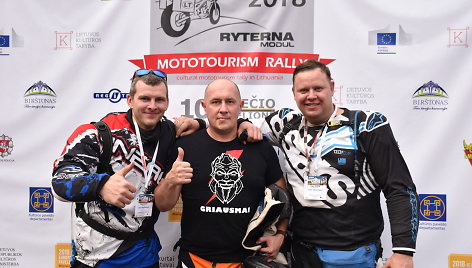 Birštone  finišavo „Mototourism rally 100-mečio kelionė“