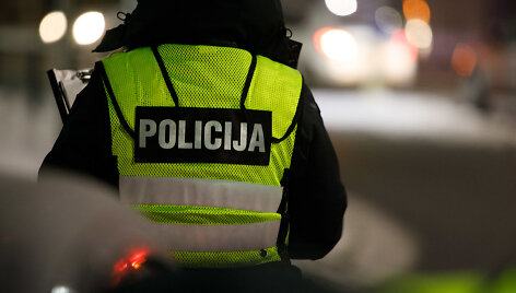 Policijos priemonės akimirkos