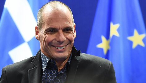 Graikijos ministras Yanis Varoufakis