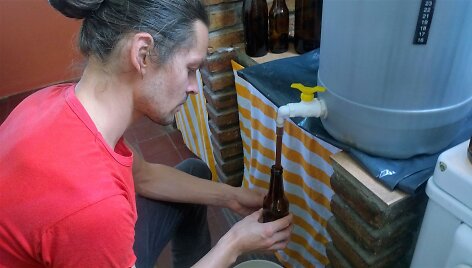 Vitalijus Argentinoje verda lietuvi&scaron;ką alų