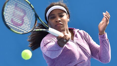 Serena Williams sieks &scaron;e&scaron;tojo &bdquo;Australian Open&ldquo; čempionės titulo