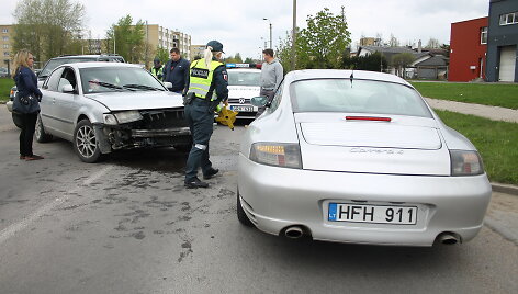 Avarija Panevėžyje