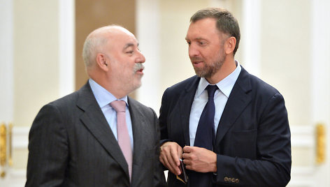 Viktoras Vekselbergas ir Olegas Deripaska