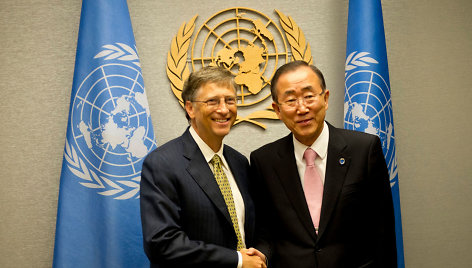 Billas Gatesas, Ban Ki-Moonas