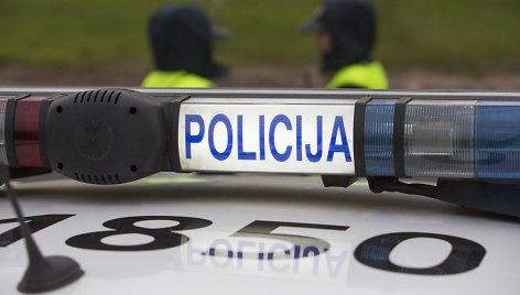 Paskutinį spalio savaitgalį policija Vilniuje surengė reidą šeštadienio rytą