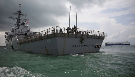 JAV karo laivas „USS John McCain“