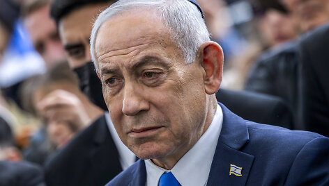 Benjaminas Netanyahu / CHAIM GOLDBERG-POOL/SIPA / CHAIM GOLDBERG-POOL/SIPA