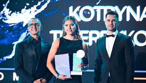 Martynas Tyla, Kotryna Teterevkova ir Justas Kalinauskas 