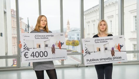 &bdquo;JCDecaux premija 2020&ldquo; apdovanojimai atiteko Sallamari Rantalai ir Emilijai Povilanskaitei_