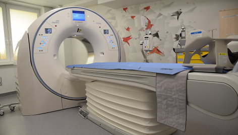 Naujasis kompiuterinis tomografas Klaipėdos universiteto ligoninėje