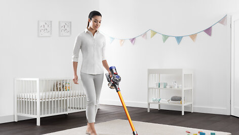 Kai tvarkytis namus &ndash; malonu: &bdquo;Dyson&ldquo; belaidžiai siurbliai