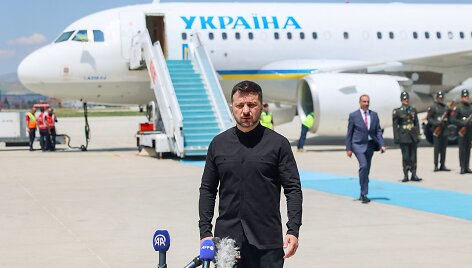 Volodymyras Zelenskis / AFP