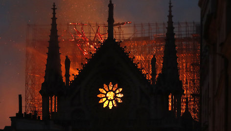 Deganti Paryžiaus Dievo Motinos katedra
