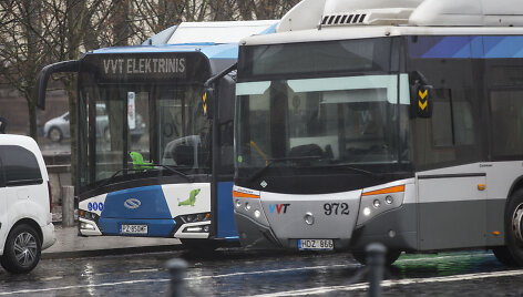 Naujas elektrinis autobusas