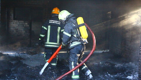 Gaisro vietoje