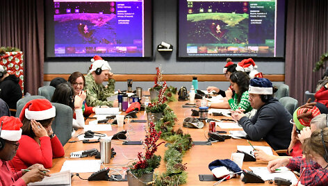 &bdquo;NORAD seka Senelį&ldquo; savanoriai