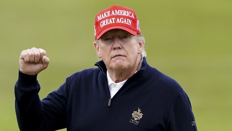 Donaldas Trumpas / Jane Barlow / AP