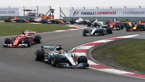 „Formulės-1“ lenktynės Kinijoje