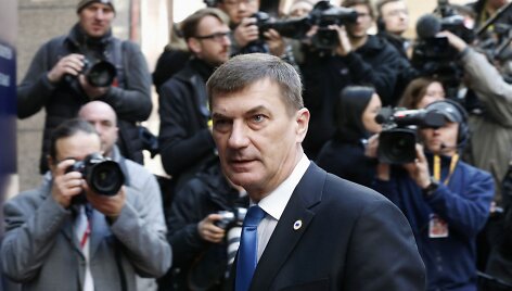 Estijos ministras pirmininkas Andrus Ansipas