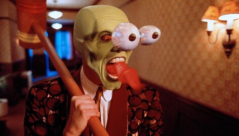 Jimas Carrey filme &bdquo;Kaukė&ldquo;