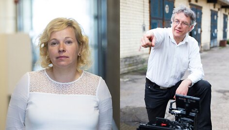 Ur&scaron;ulė Gedaitė ir Alvydas &Scaron;lepikas 