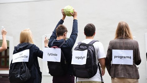 Julius Kalinskas/BNS nuotr. Lietuvos moksleivių sąjunga palaiko gyvenimo įgūdžių programą.