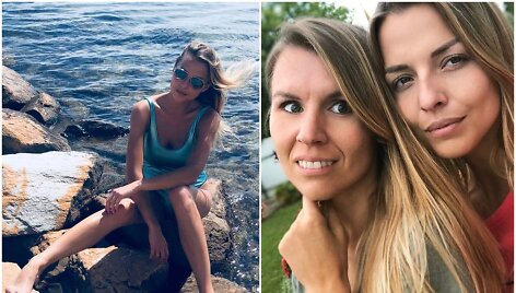 Vaida Skaisgirė su seserimi Egle