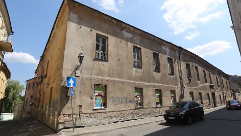 Apleista ligoninė Vilniaus Senamiestyje