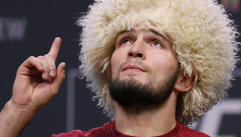 Conoras McGregoras ir Chabibas Nurmagomedovas ruo&scaron;iasi įspūdingai kovai Las Vegase.