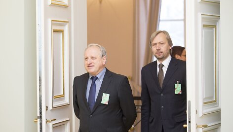 Žygintas Pečiulis ir Darius Chmieliauskas