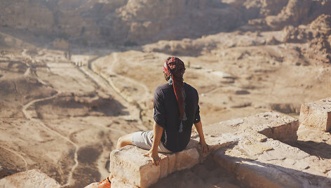 Simas Radkevičius Jordanijoje, Wadi Rum dykumoje