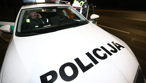 Policija fiksuoja greičio vir&scaron;ijimą