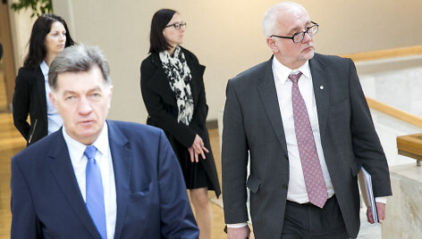 Algirdas Butkevičius ir Dainius Pavalkis