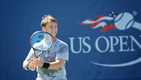 Ričardo Berankio treniruotė &bdquo;Flushing Meadows&ldquo; parke
