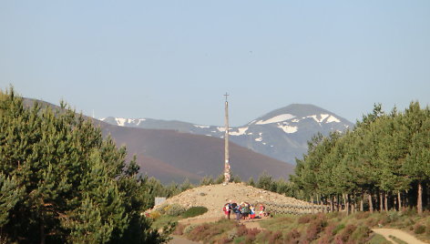 6. Cruz de Ferro – piligrimų nuodėmių nusikratymo vieta