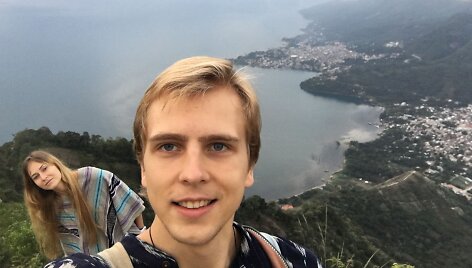 Kasparo A&scaron;monaičio ir jo draugės kelionės akimirkos