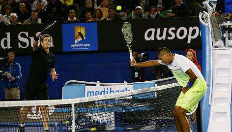 Andy Murray ir Nickas Kyrgiosas