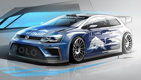 &bdquo;Volkswagen Polo R WRC&ldquo; konceptas