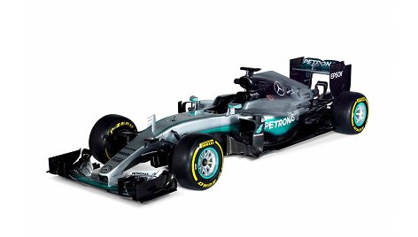 &bdquo;Mercedes&ldquo; pristatė 2016 m. &bdquo;Formulės 1&ldquo; bolidą W07