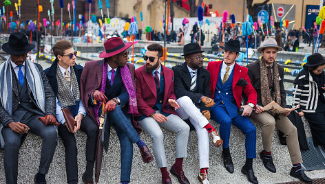 Gatvės stilius: &bdquo;Pitti Uomo&ldquo; 2017 m.