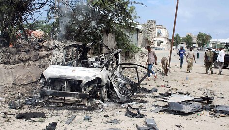 Islamistai kelia neramumus Somalyje