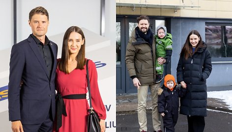 Mykolas Majauskas su šeima