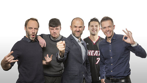 Kęstas Rimkus, Jovaras Skanas, Robertas Petrauskas, Andrius Dainys, Donatas Urbonas